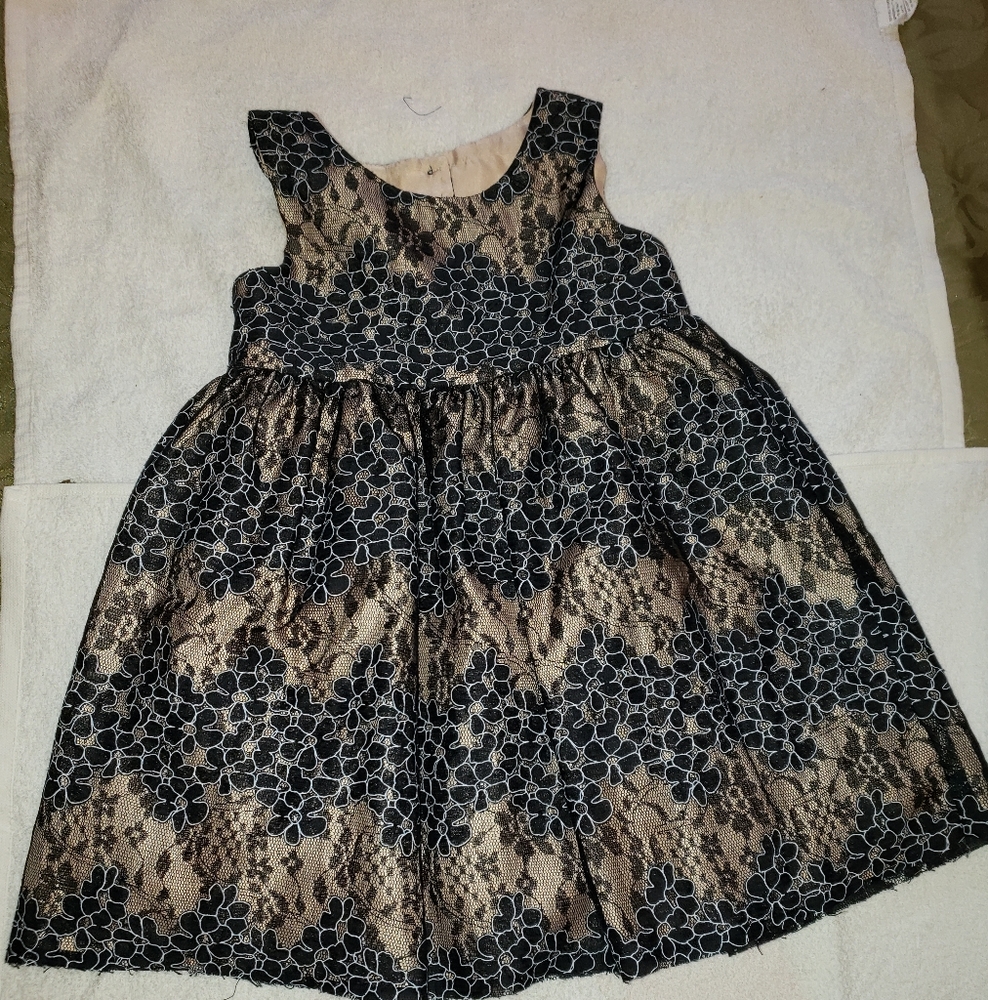 Petite Fraise Toddler Girl Dress